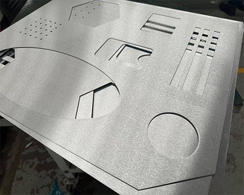 Surface brushed treatment by Sander Machine
