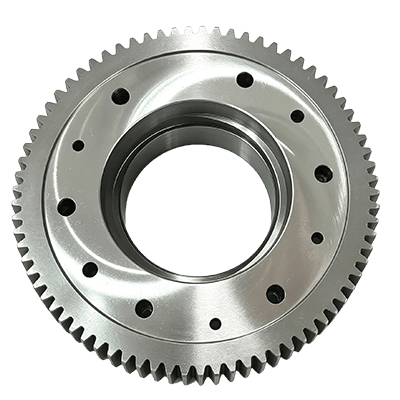 Gearings of leveling machine