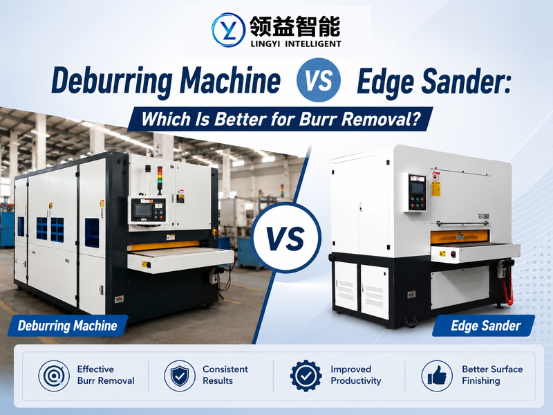 Deburring Machine vs Edge Sander