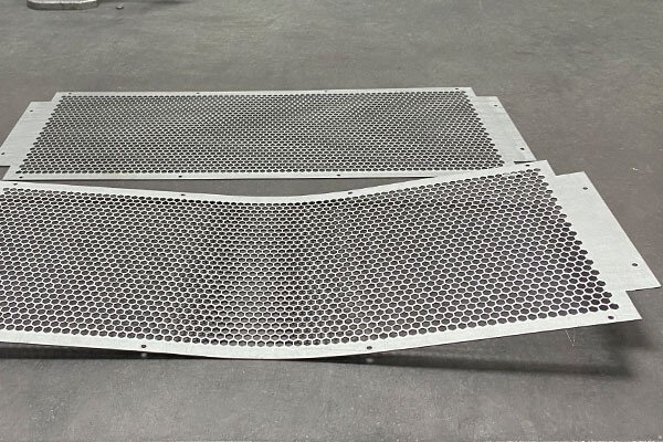 The sheet After leveling & flatnessing by sheet leveler