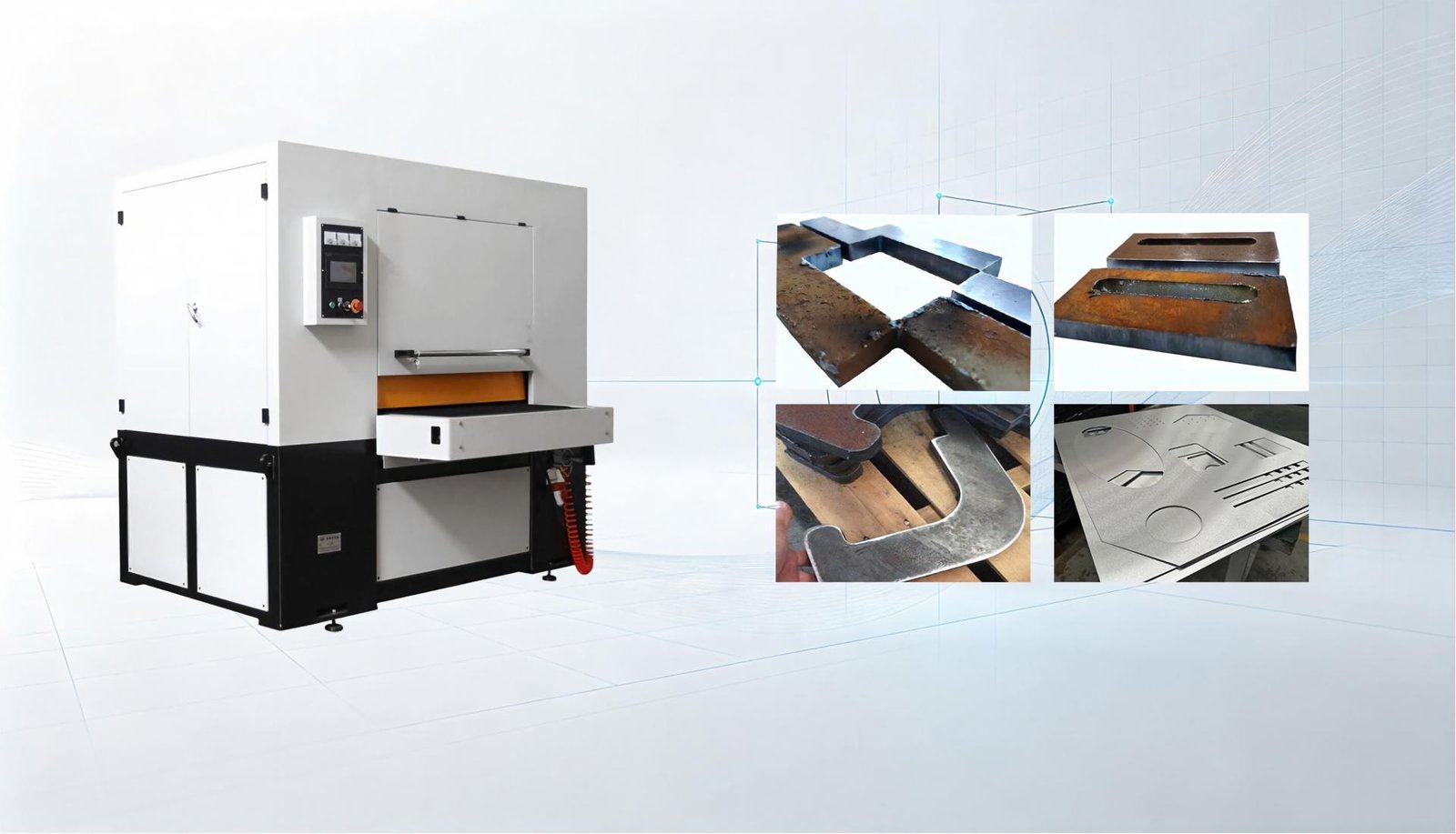 Automatic Deburring machines for metal sheets